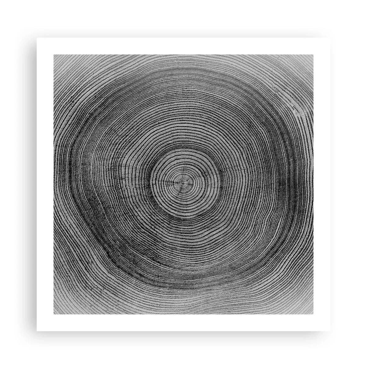 Affiche - Poster - Signe du temps - 60x60 cm