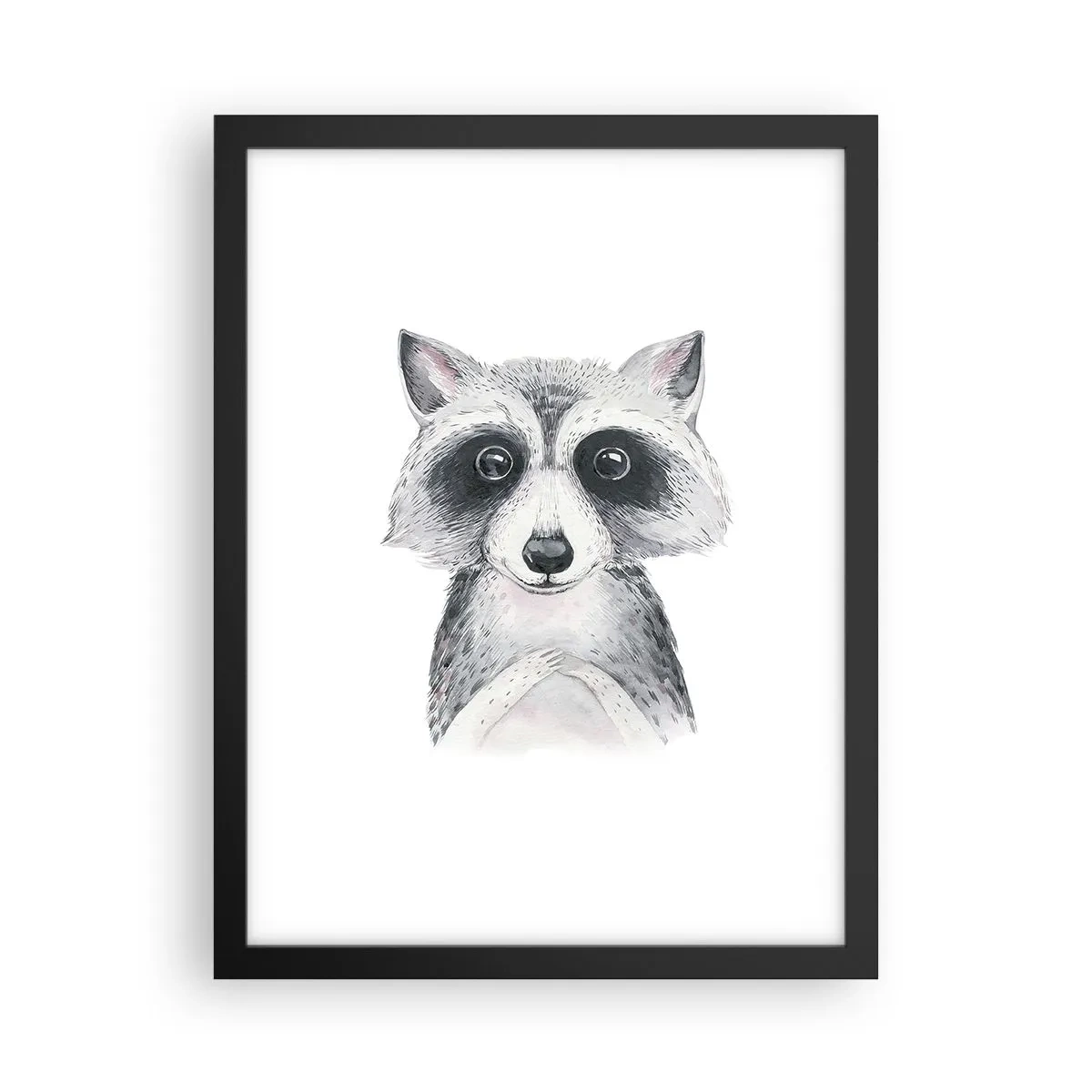 Affiche dans un cadre noir - Poster - Un moment pour s'émouvoir - 30x40 cm