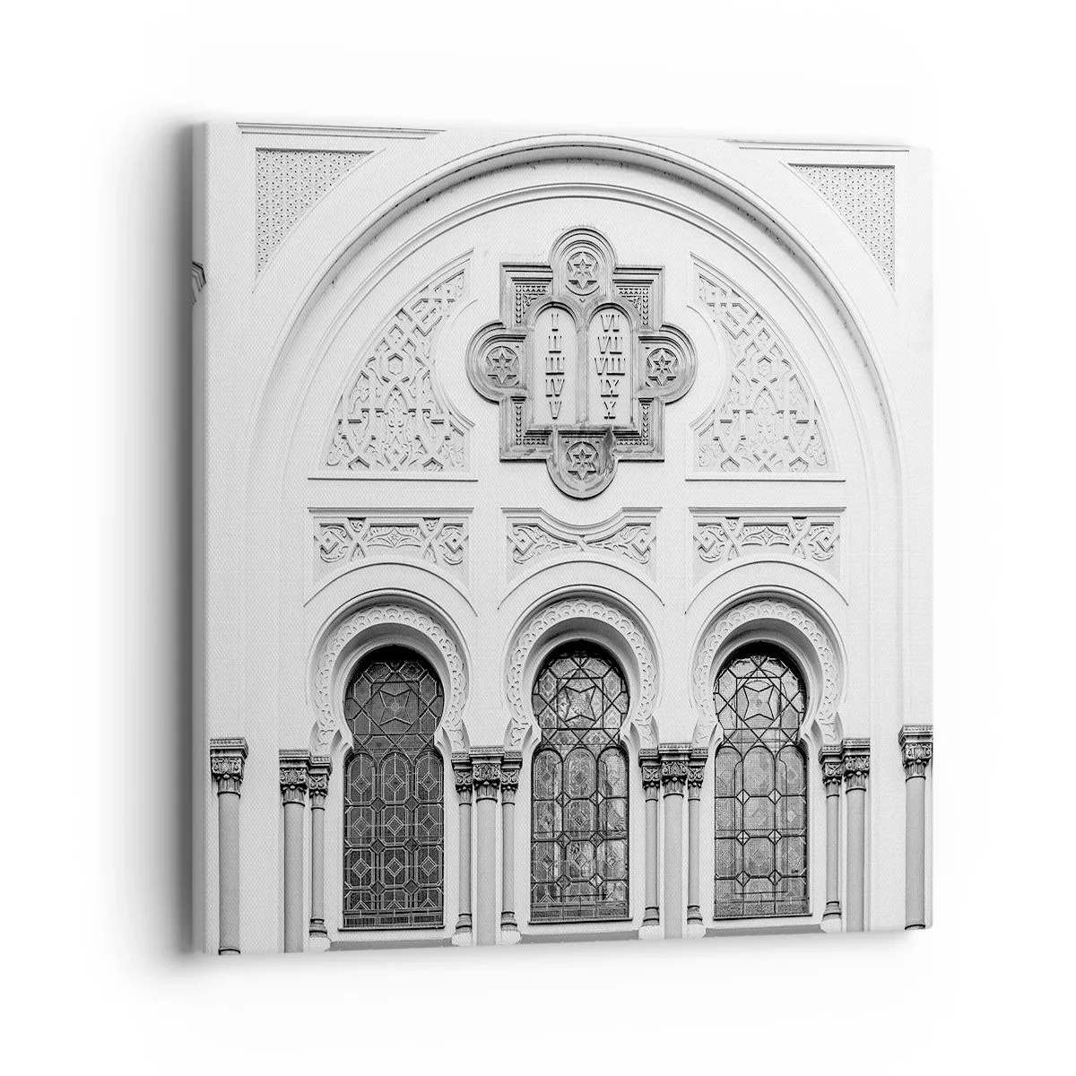 Impression sur toile - Image sur toile - À la frontière des cultures - 40x40 cm