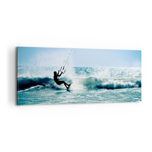 Impression sur toile - Image sur toile - On se laisse emporter - 100x40 cm