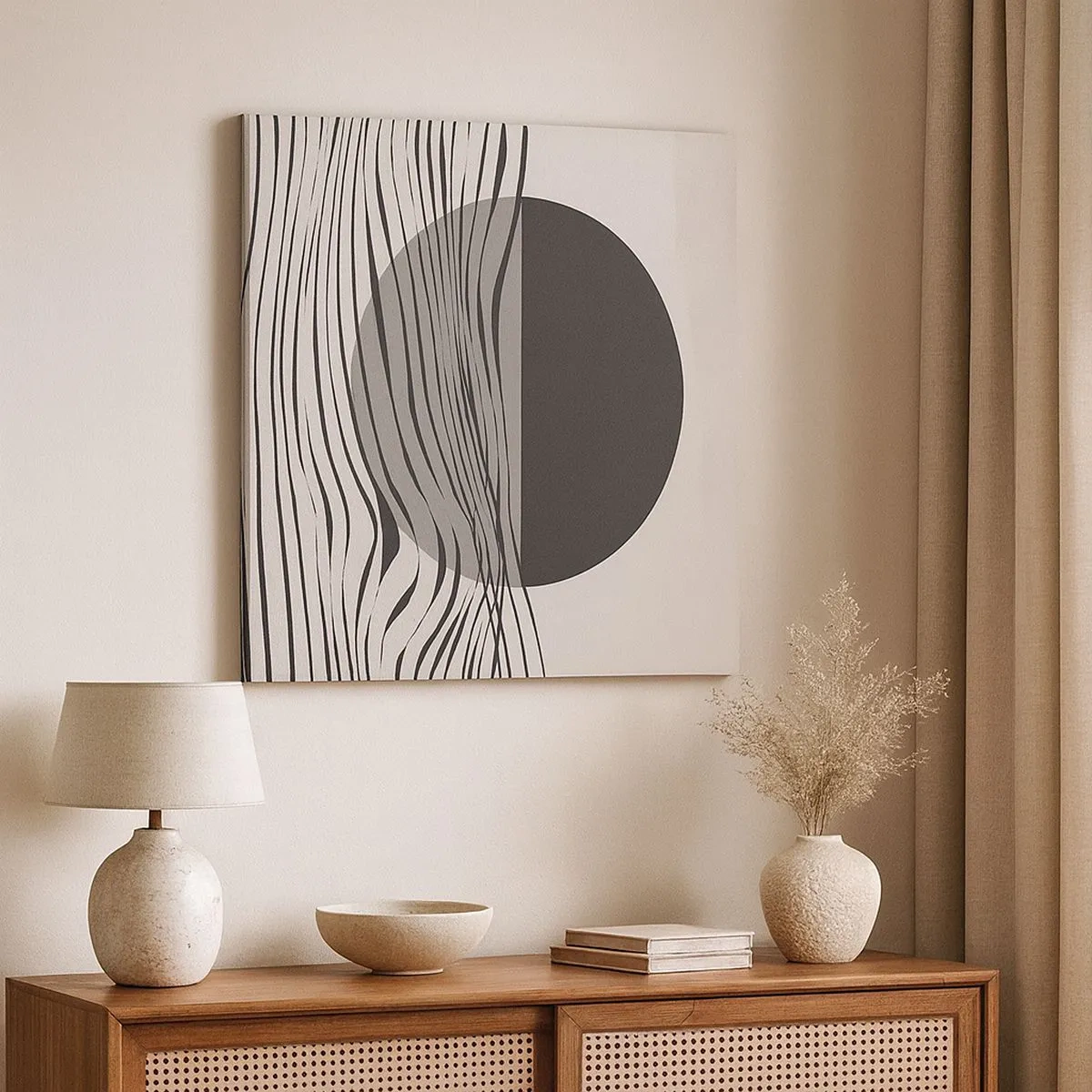 Impression sur toile - Image sur toile - Demi composition - 30x30 cm