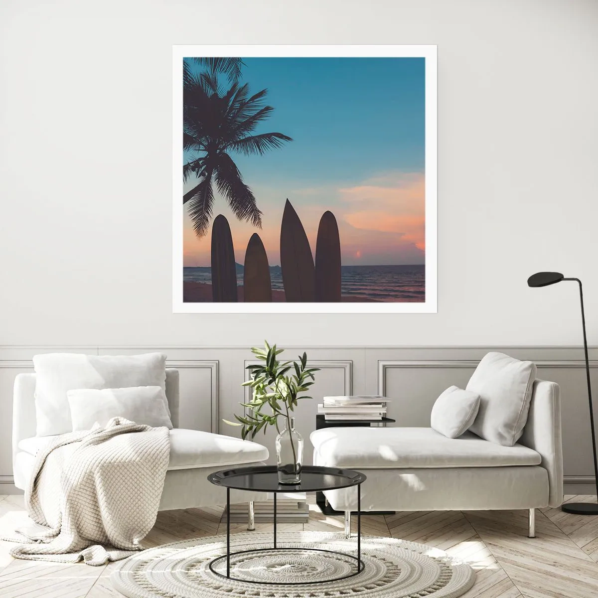 Affiche - Poster - Demain sera amusant aussi - 30x30 cm