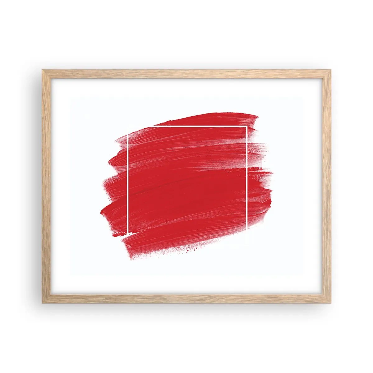 Affiche dans un chêne clair - Poster - En dehors du cadre - 50x40 cm