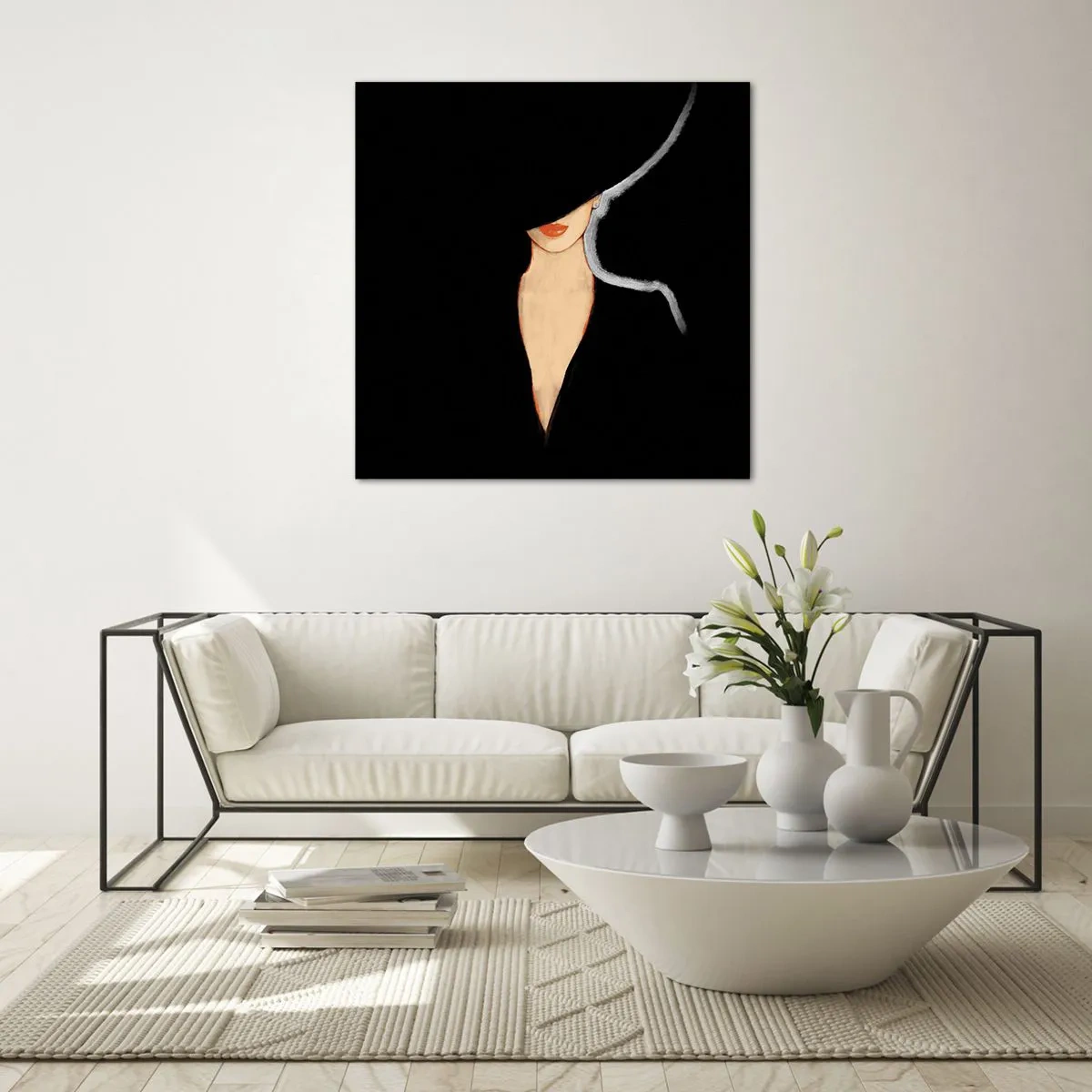 Impression sur verre - Image sur verre - Élégance et style - 60x60 cm