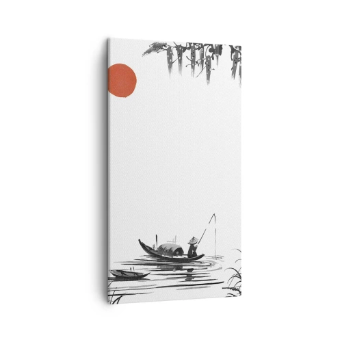 Impression sur toile - Image sur toile - Après-midi asiatique - 45x80 cm