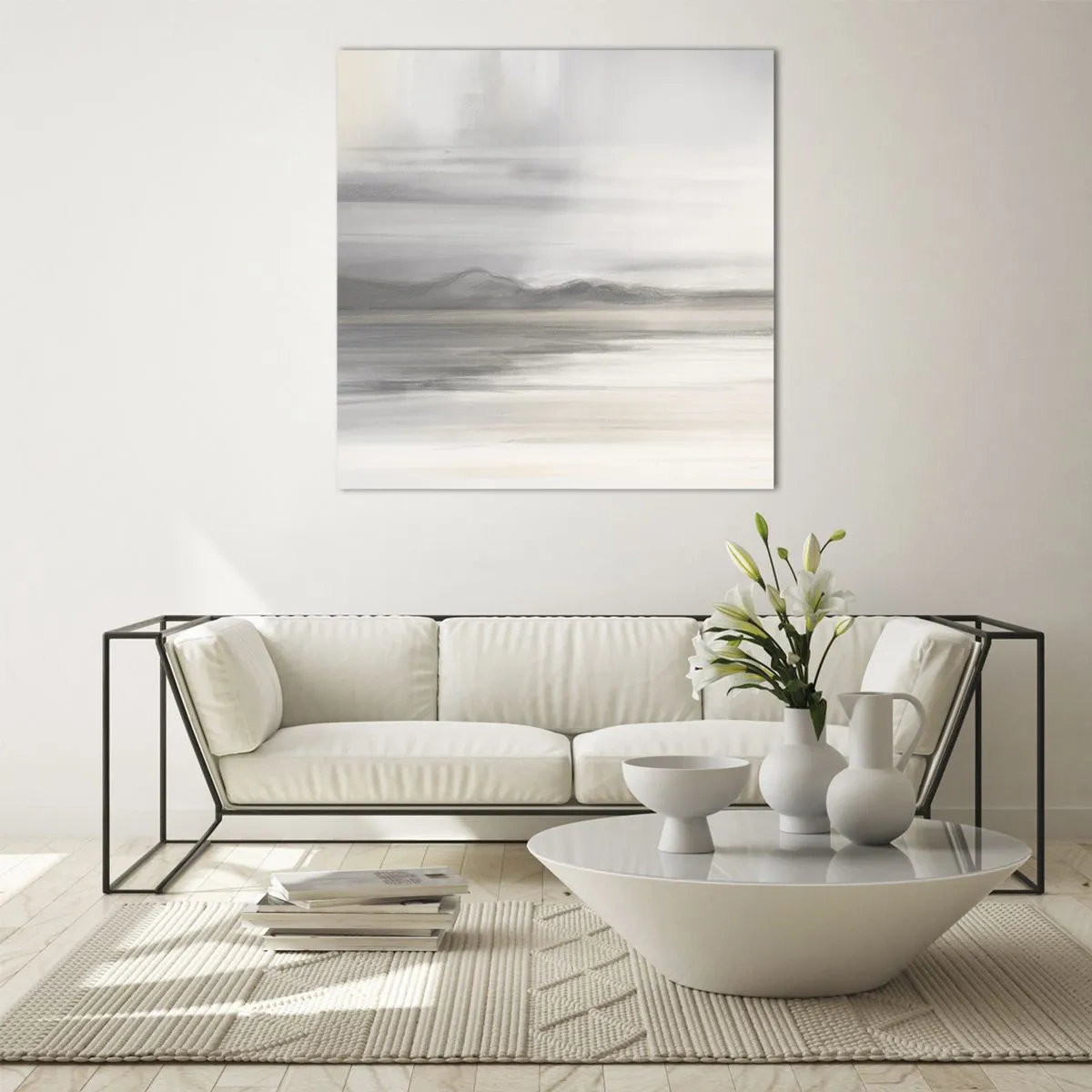 Impression sur verre - Image sur verre - Distance réfléchie - 60x60 cm