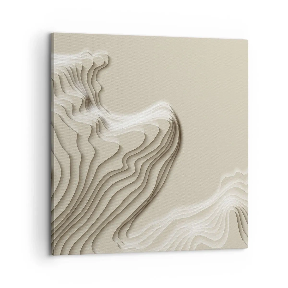 Impression sur toile - Image sur toile - Topographie artistique - 60x60 cm