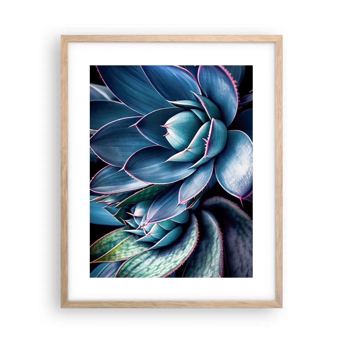 Affiche dans un chêne clair - Poster - Force vital - 40x50 cm