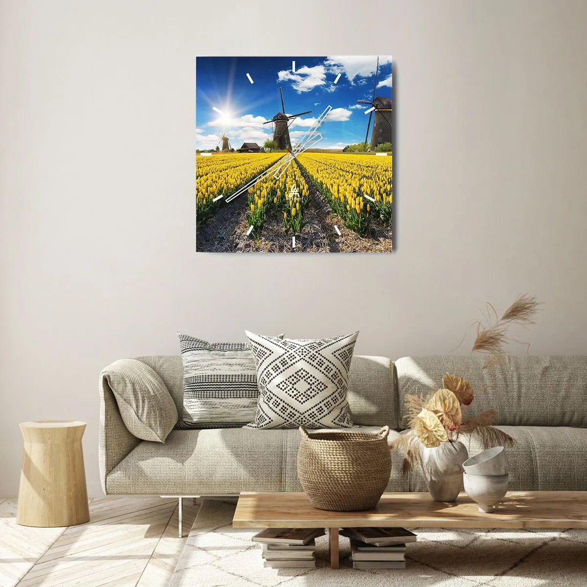 Horloge murale - Pendule murale - Ça ne pourrait pas être plus hollandais - 30x30 cm