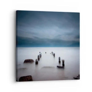 Impression sur toile - Image sur toile - Lac pensif - 30x30 cm