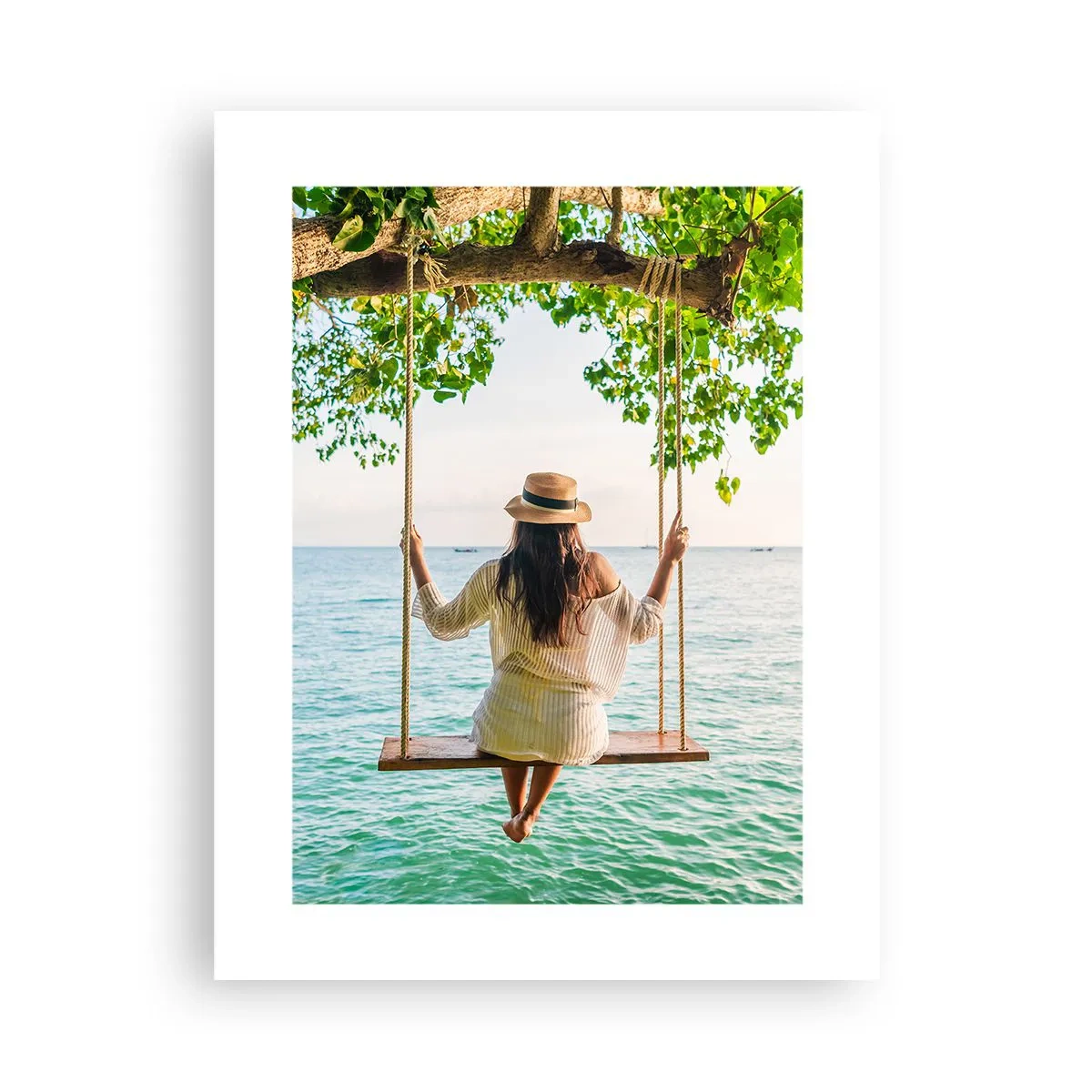 Affiche - Poster - La vie est belle - 30x40 cm