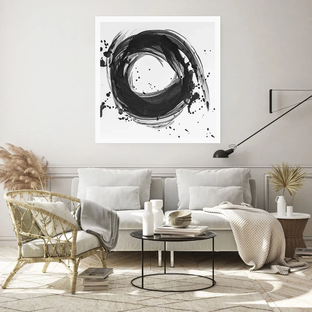 Affiche - Poster - Le tourbillon de la création - 50x50 cm