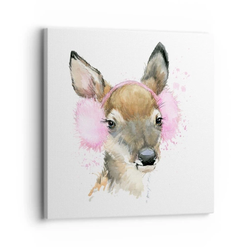 Impression sur toile - Image sur toile - Et le gel n'effraie plus - 30x30 cm