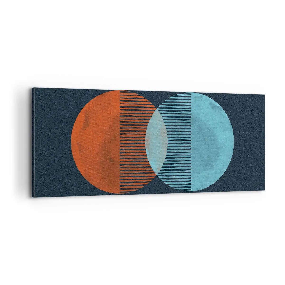 Impression sur toile - Image sur toile - Fantaisie astronomique - 100x40 cm