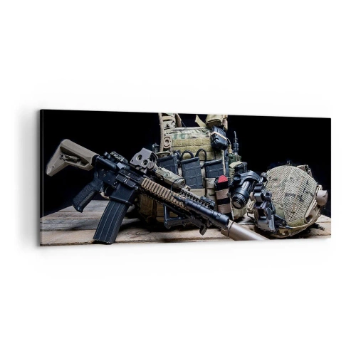 Impression sur toile - Image sur toile - Se reposer! - 100x40 cm