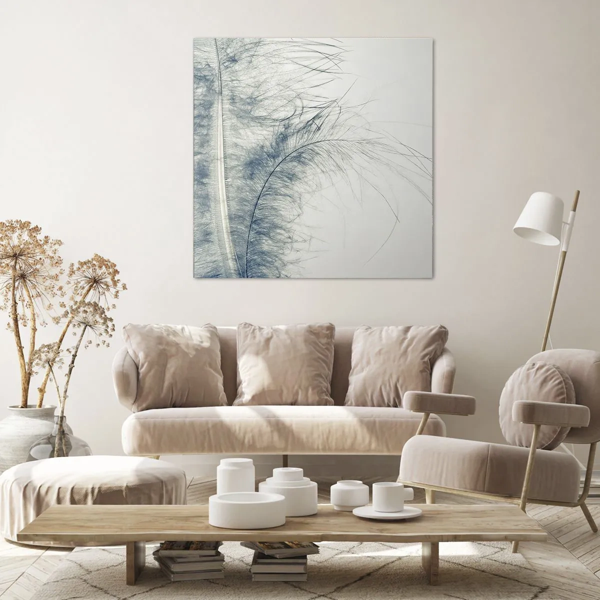 Impression sur toile - Image sur toile - Les sept natures - 50x50 cm