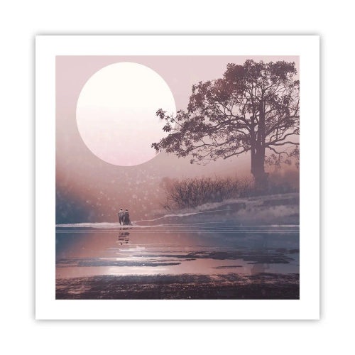 Affiche - Poster - Merveilles de la nuit - 50x50 cm