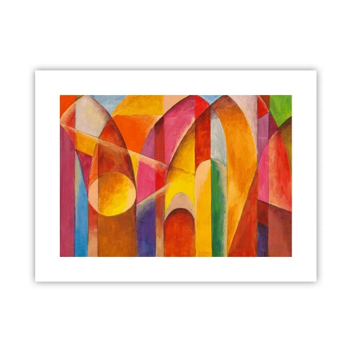 Affiche - Poster - Cathédrale du soleil - 40x30 cm