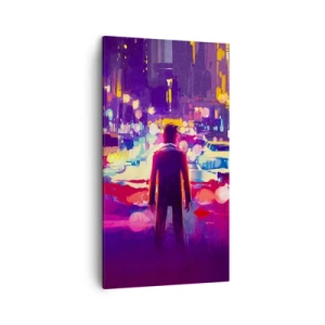 Impression sur toile - Image sur toile - Immergé dans la lumière - 45x80 cm