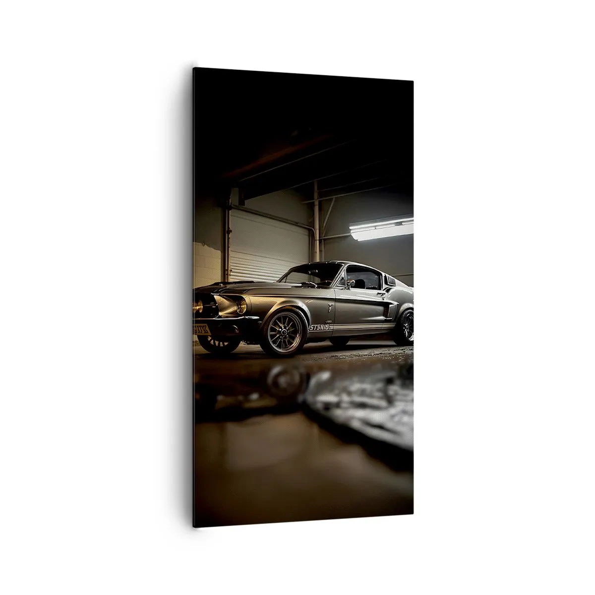 Impression sur toile - Image sur toile - Retour dans le passé - 65x120 cm