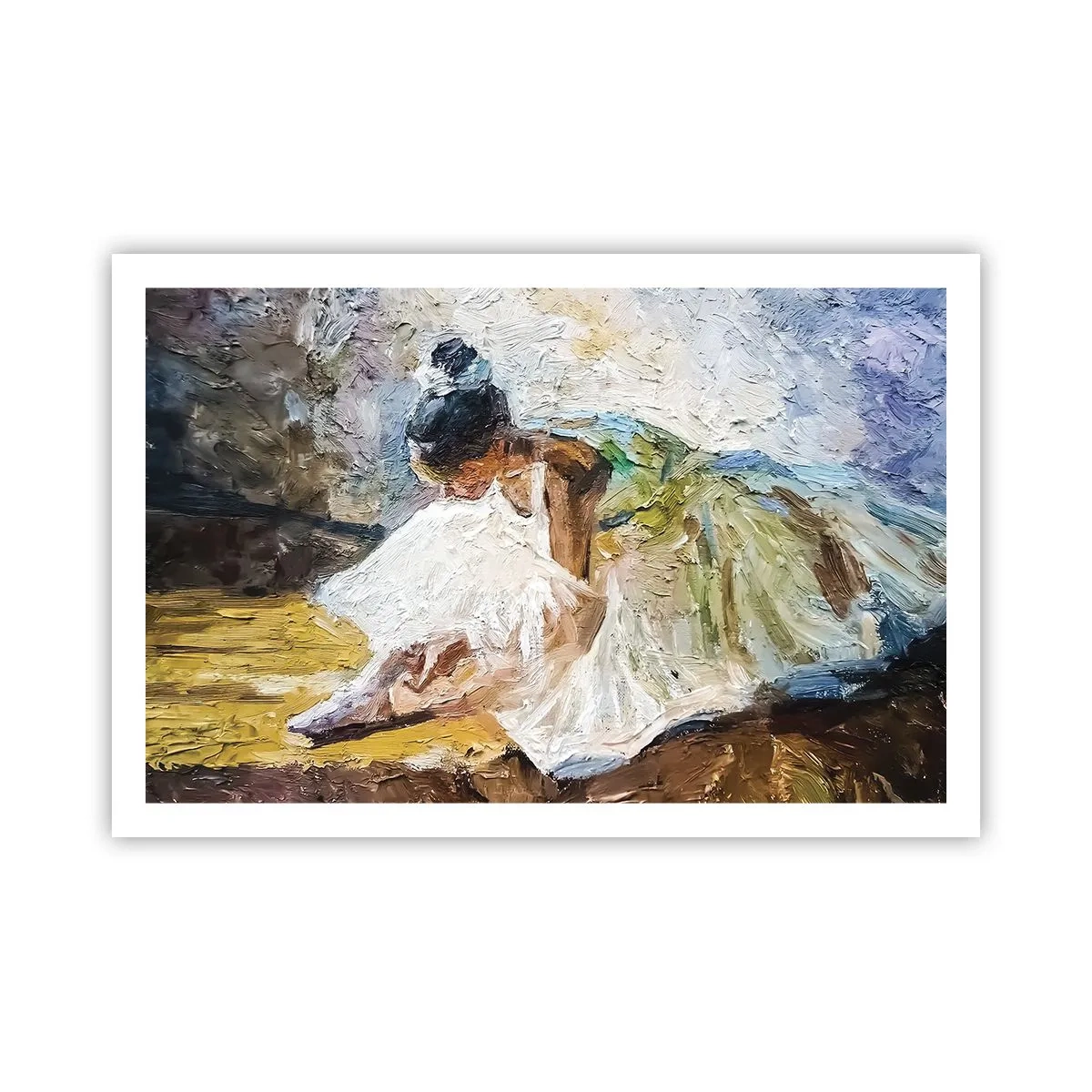 Affiche - Poster - D'après un tableau de Degas - 91x61 cm