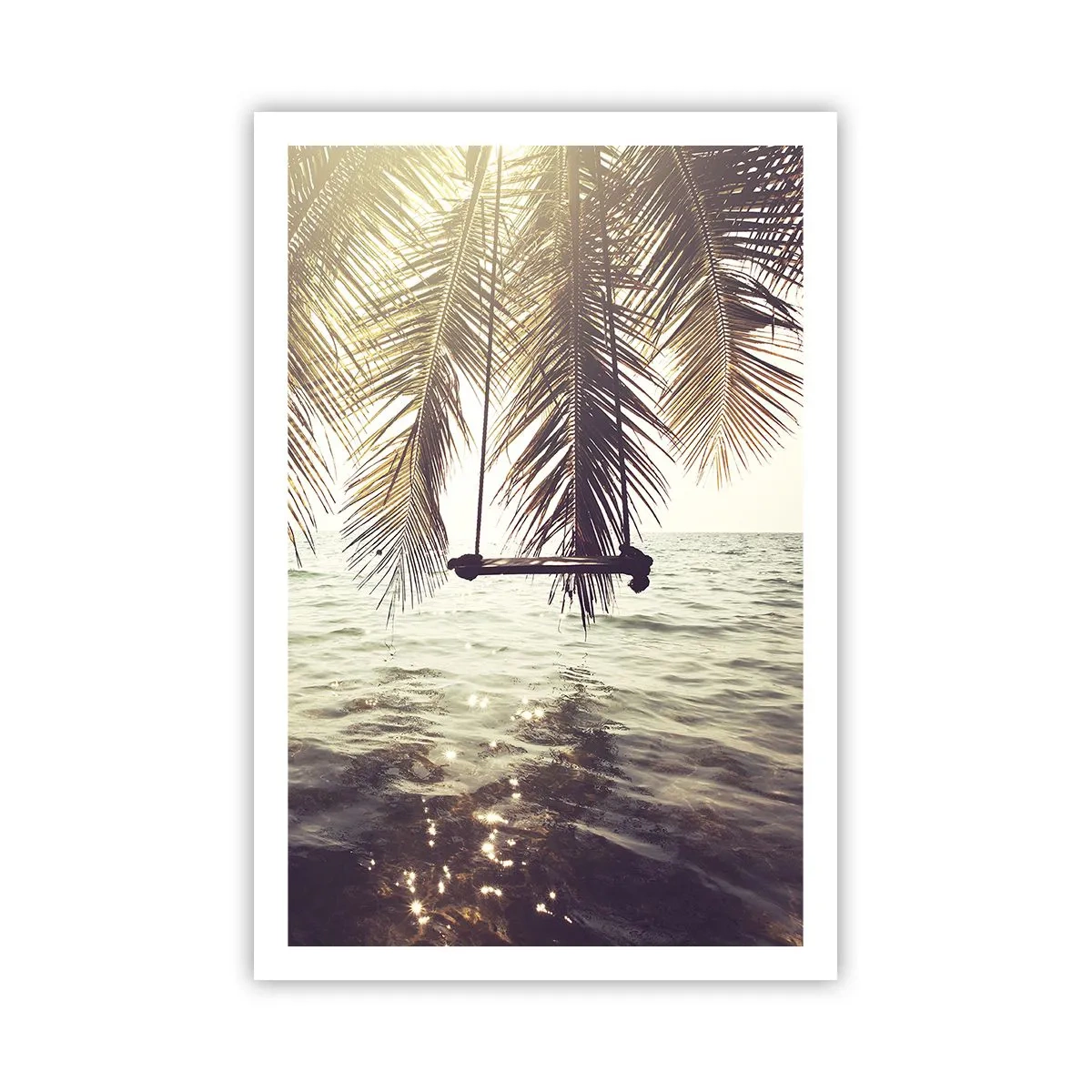 Affiche - Poster - Vous pouvez vous balancer dans les nuages à volonté - 61x91 cm