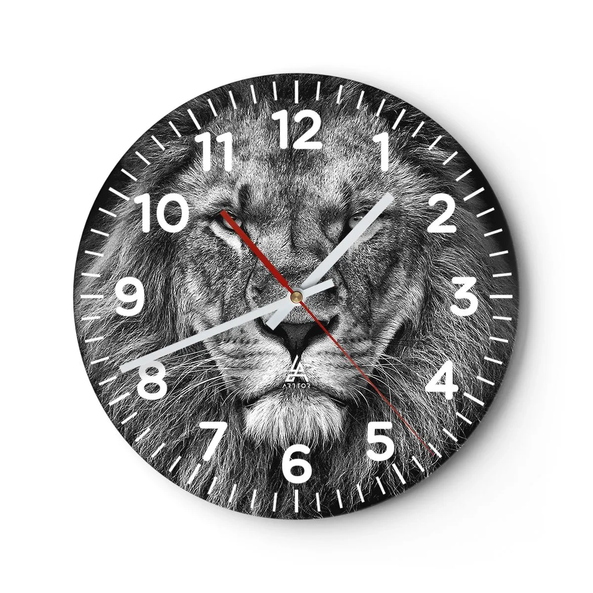 Horloge murale - Pendule murale - En vêtement de sacre - 30x30 cm