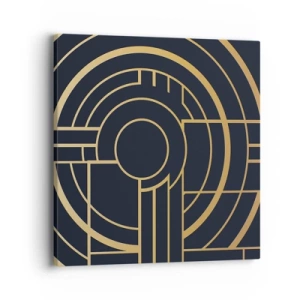 Impression sur toile - Image sur toile - Rotation des éléments - 40x40 cm