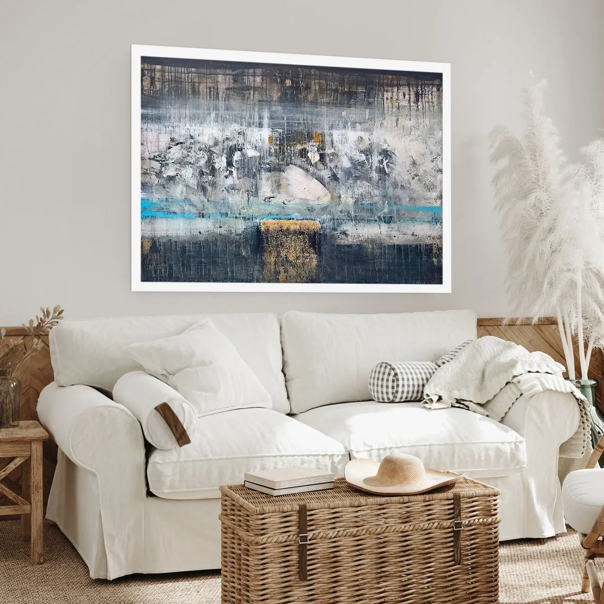 Affiche - Poster - Comme sur la glace, comme après décembre - 40x30 cm