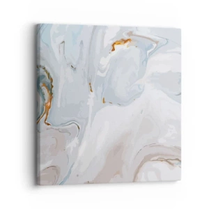 Impression sur toile - Image sur toile - Blanc surélevé - 30x30 cm