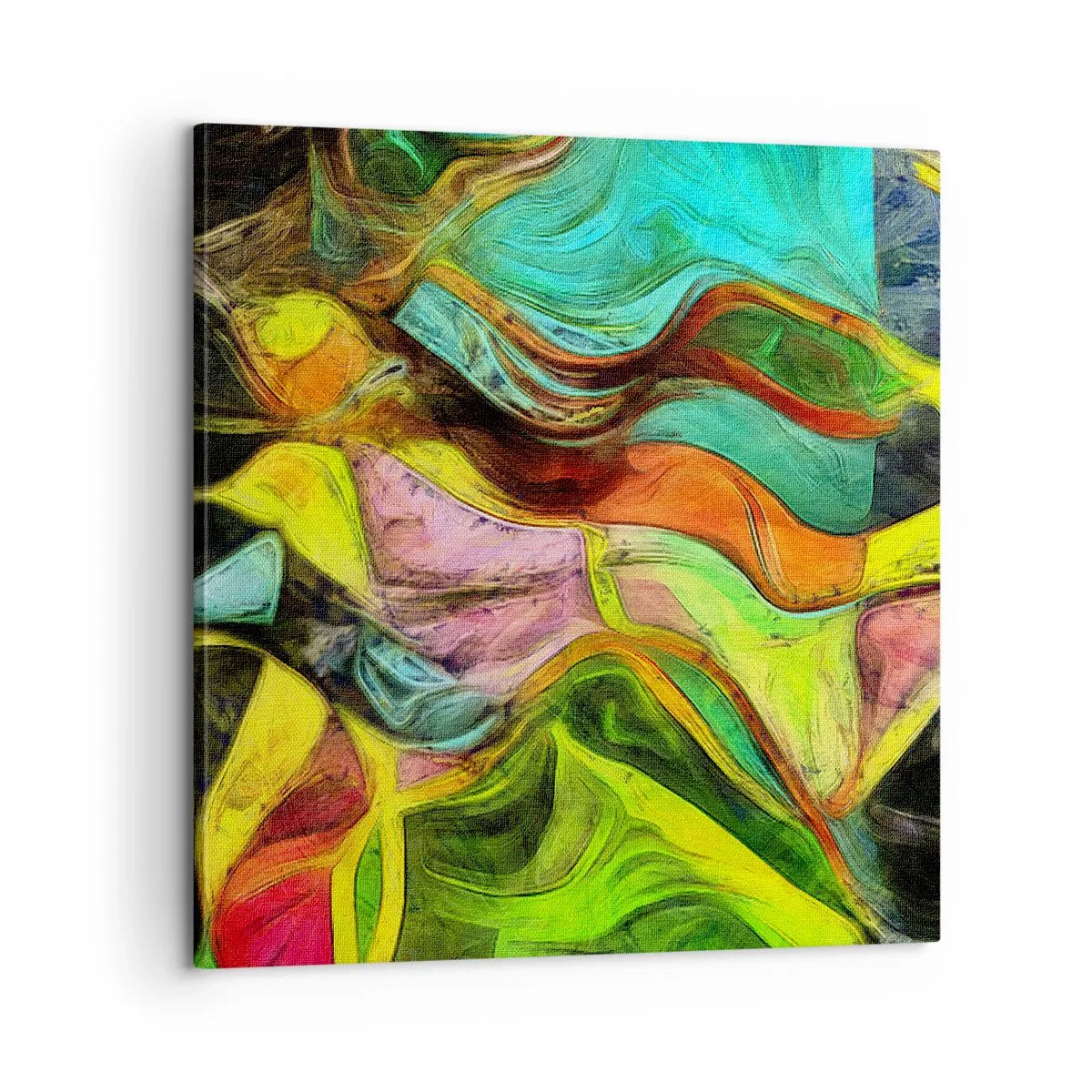 Impression sur toile - Image sur toile - Le mouvement c'est la vie - 60x60 cm