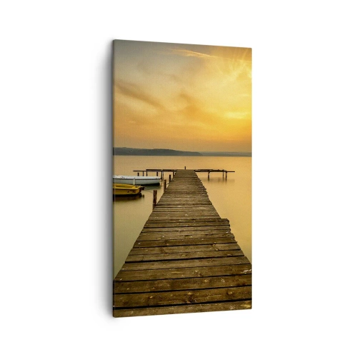 Impression sur toile - Image sur toile - Je t'ouvrirai le ciel d'or - 45x80 cm