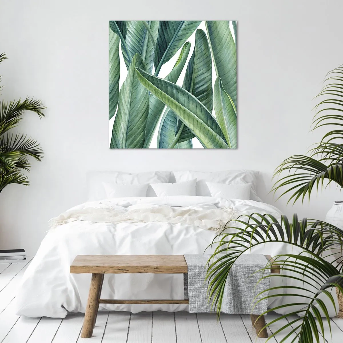 Impression sur toile - Image sur toile - La nature face à elle-même - 30x30 cm