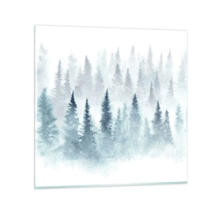 Impression sur verre - Image sur verre - Enveloppé de brouillard - 70x70 cm