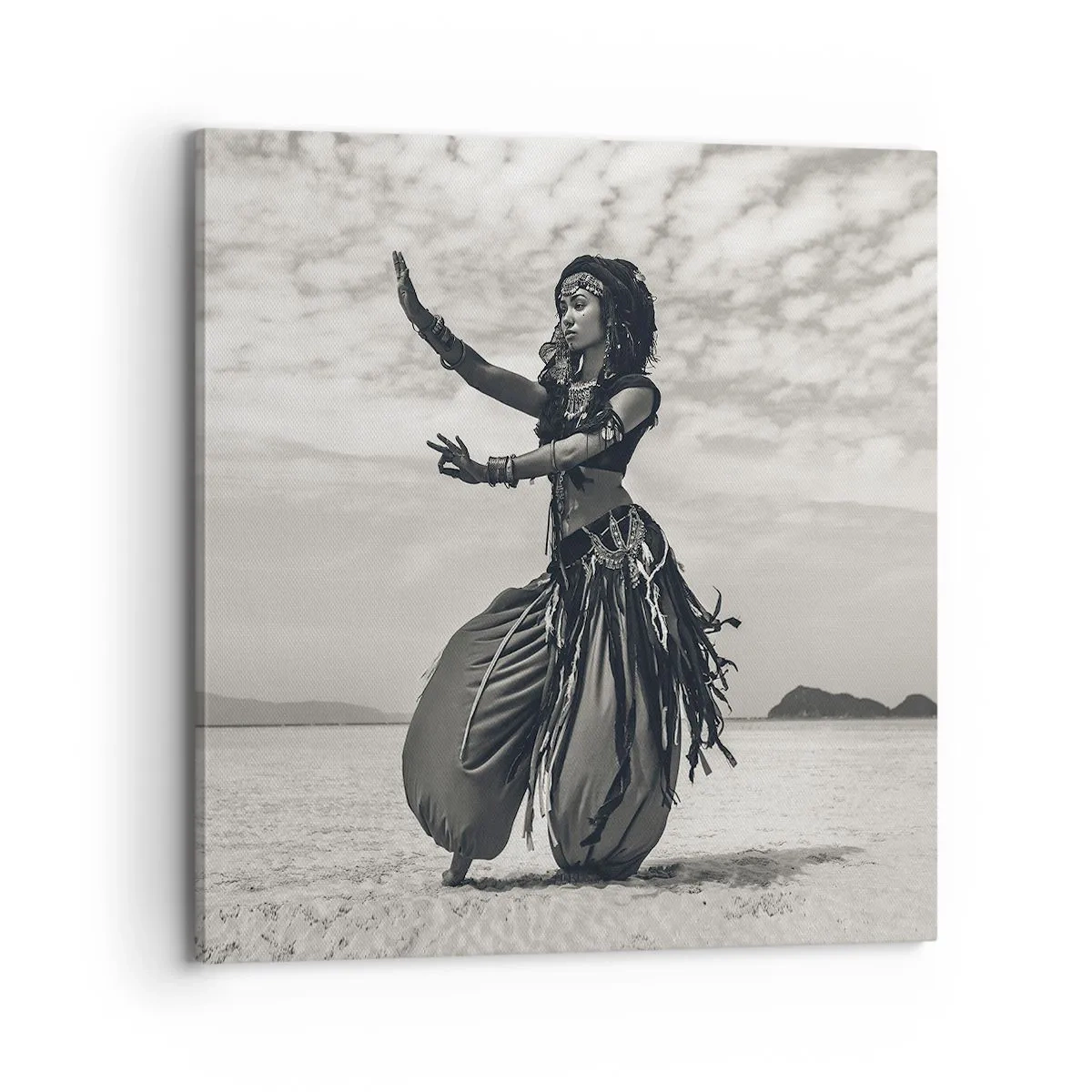 Impression sur toile - Image sur toile - Danse des îles du sud - 70x70 cm