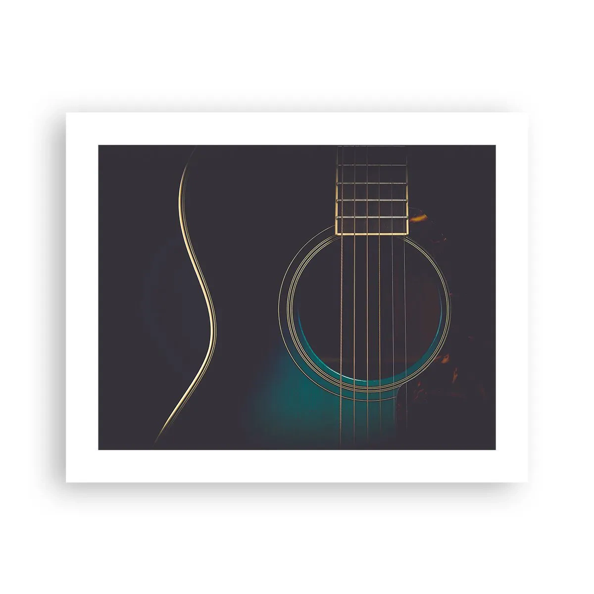 Affiche - Poster - Le calme avant la tempête - 50x40 cm