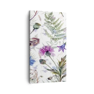 Impression sur toile - Image sur toile - Herbier polonais - 45x80 cm