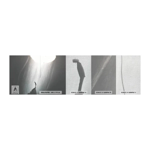 Échantillon de Papier Peint Premium Canvas - Il y a toujours une issue - Grotte, Homme, Escalade - 100x30 cm