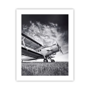 Affiche - Poster - Le pèlerin ailé - 40x50 cm