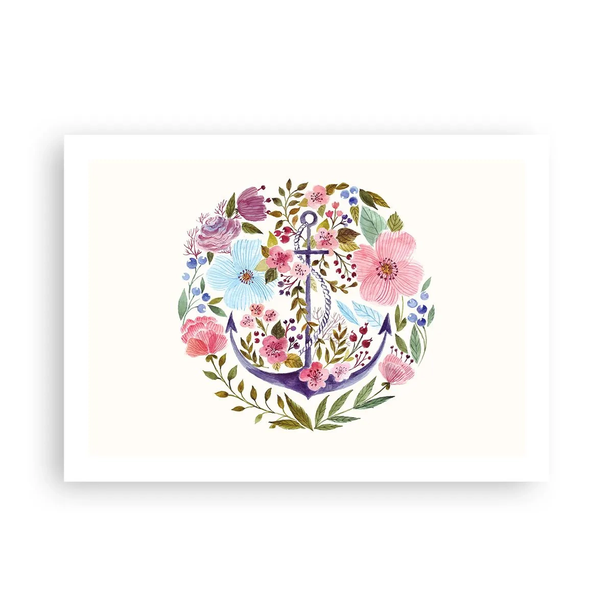 Affiche - Poster - Le beau rêve du marin - 70x50 cm