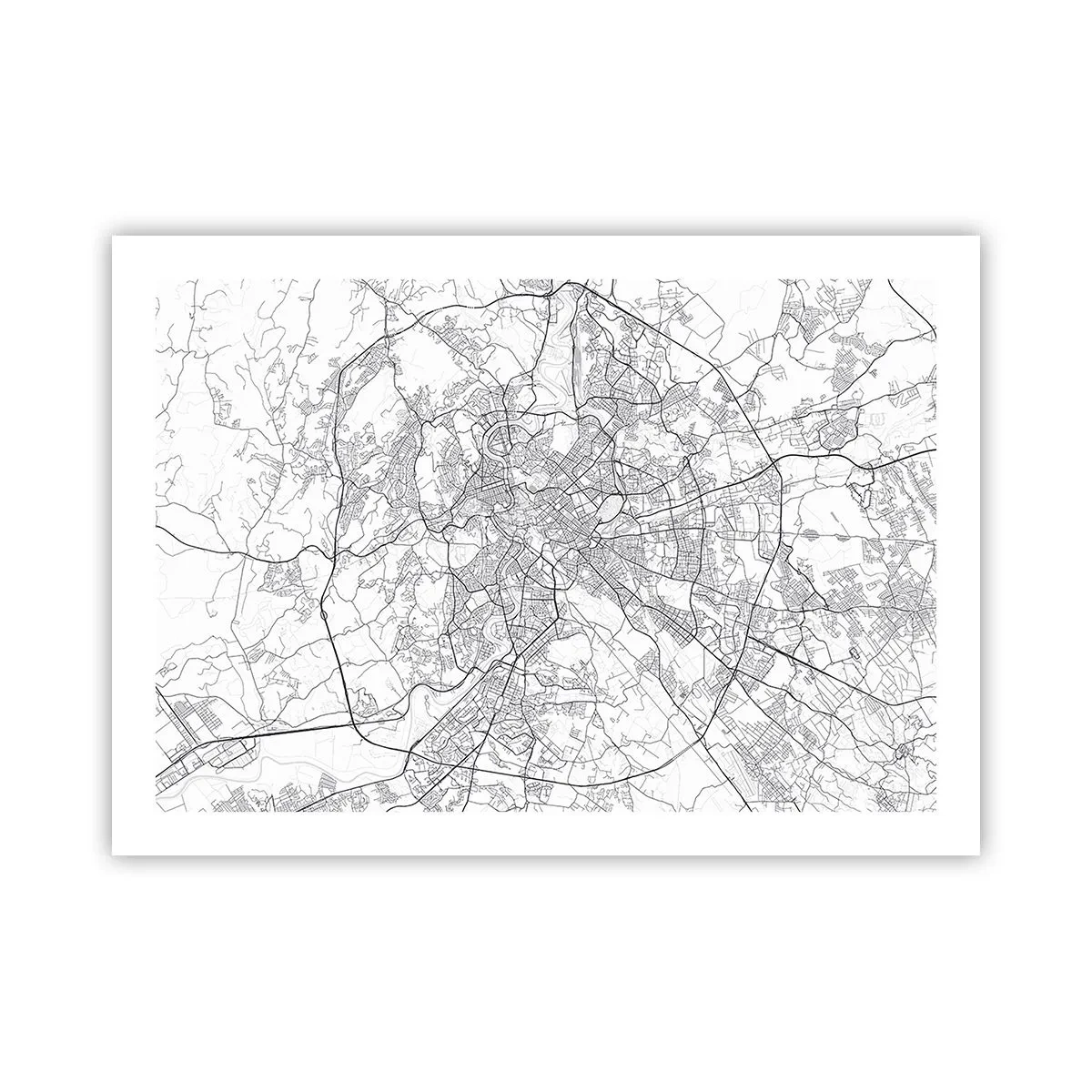 Affiche - Poster - Cercle romain - 70x50 cm