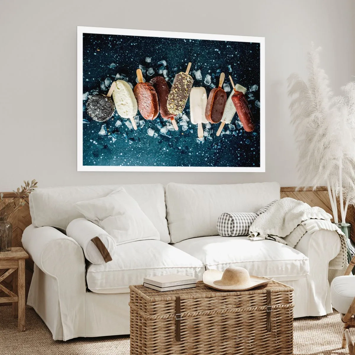 Affiche - Poster - Le goût de l'été chaud - 40x30 cm