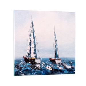 Impression sur verre - Image sur verre - Confrérie du vent - 40x40 cm