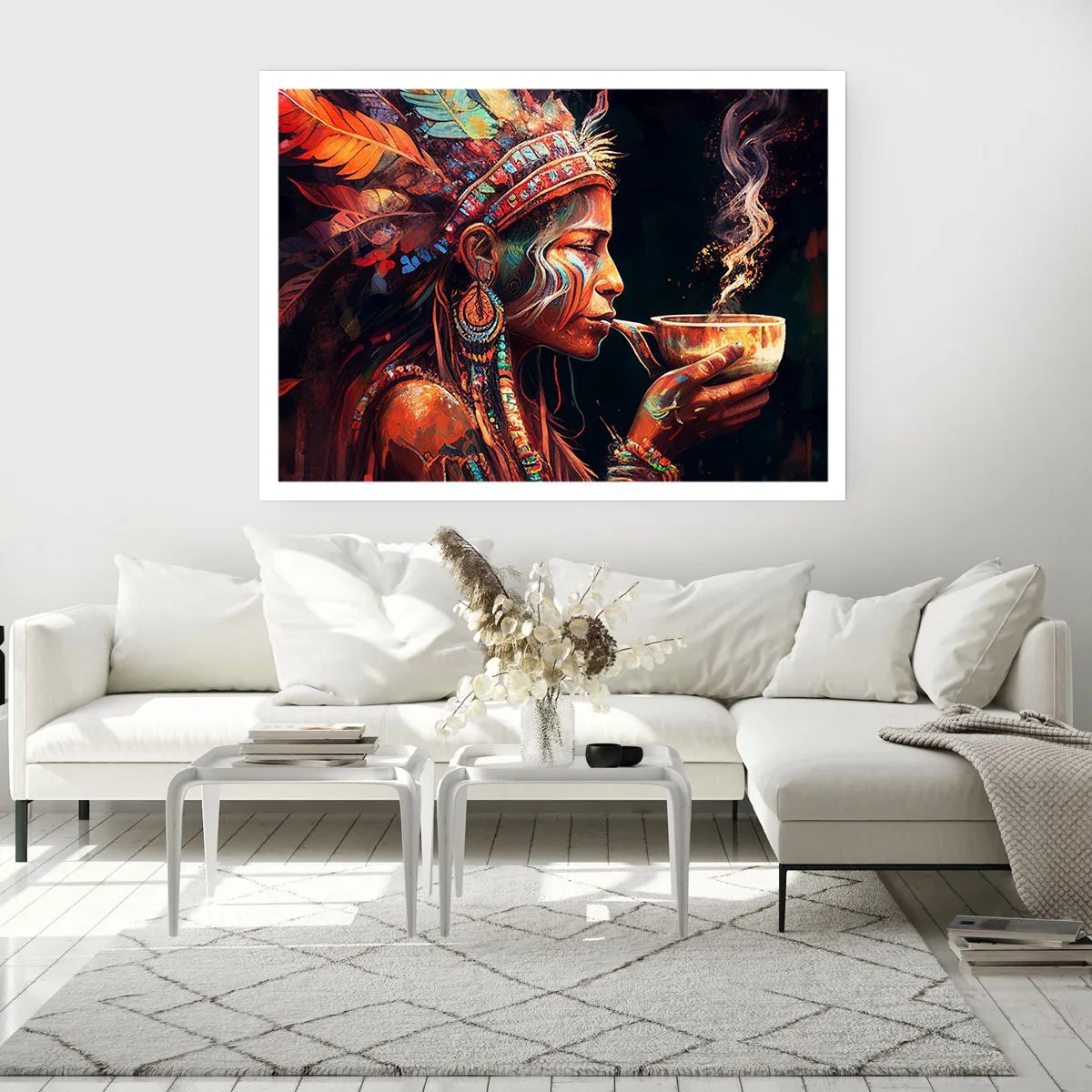 Affiche - Poster - Rituel magique - 50x40 cm