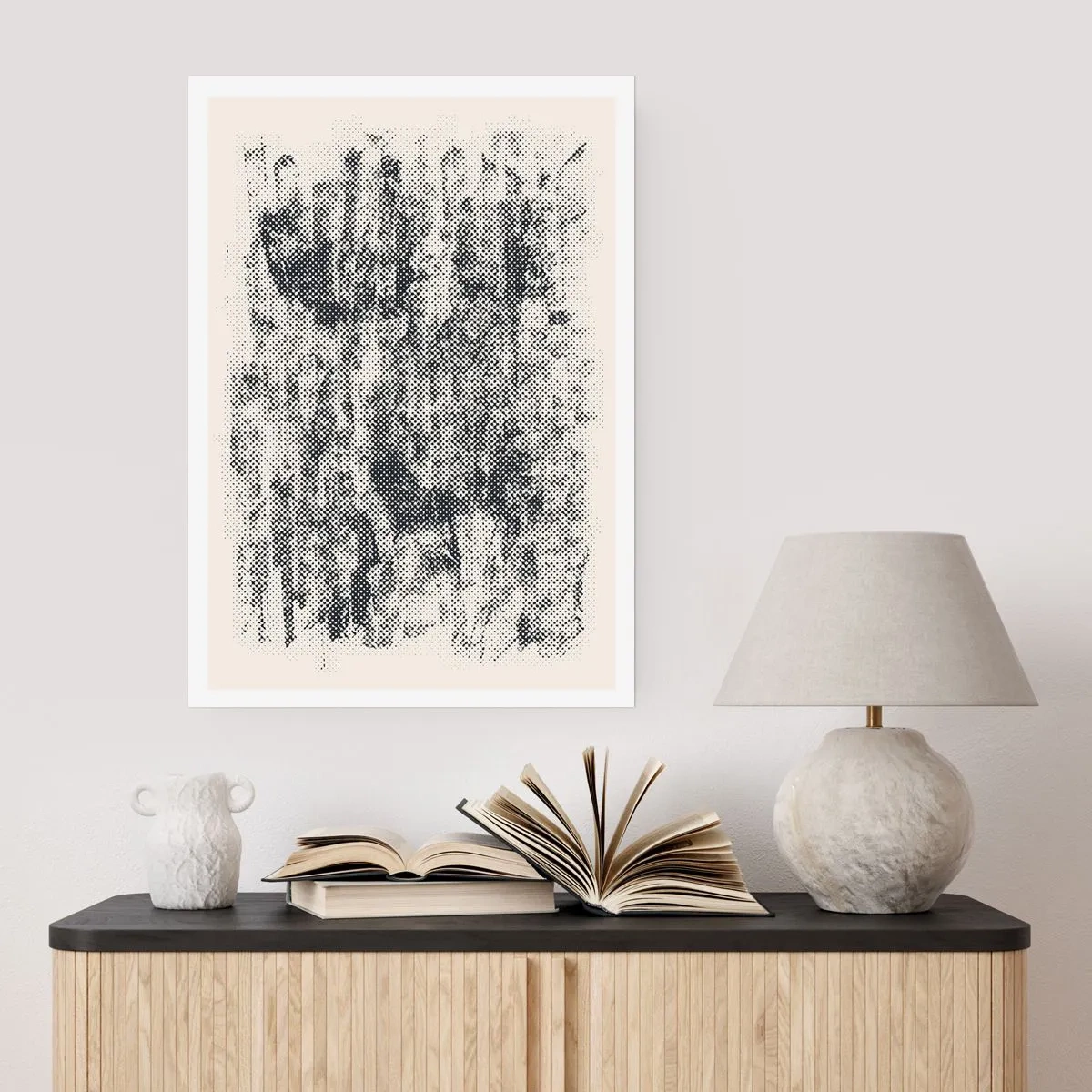 Affiche - Poster - Composition brumeuse - 70x100 cm