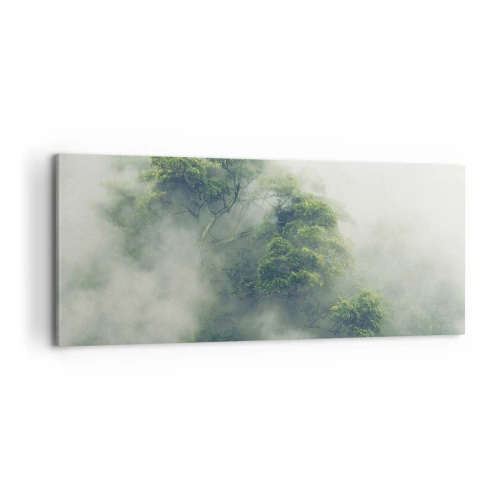 Impression sur toile - Image sur toile - Enveloppé de brouillard - 100x40 cm