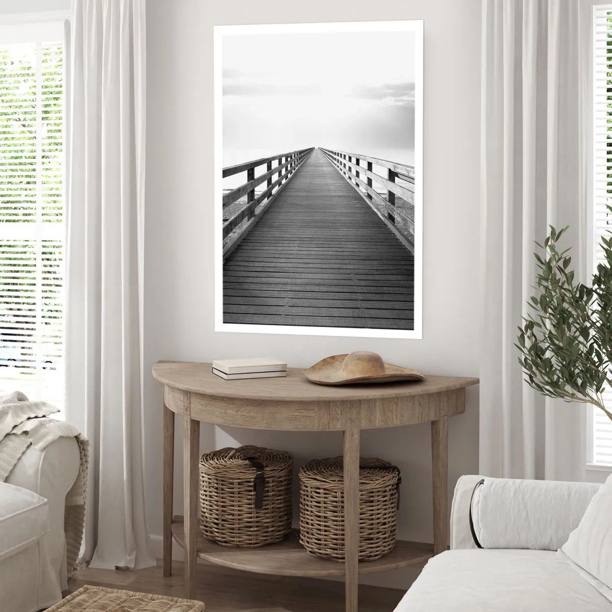 Affiche - Poster - A perte de vue... - 40x50 cm