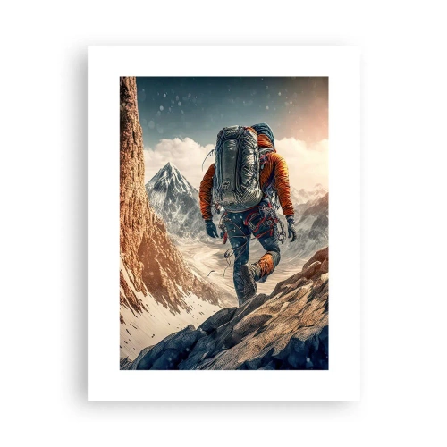Affiche - Poster - Guerrier solitaire - 30x40 cm