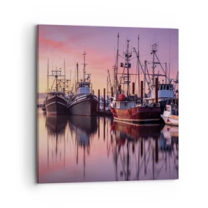 Impression sur toile - Image sur toile - Avant le jour suivant - 70x70 cm