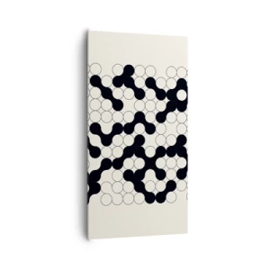 Impression sur toile - Image sur toile - Jeu chinois – variation - 65x120 cm
